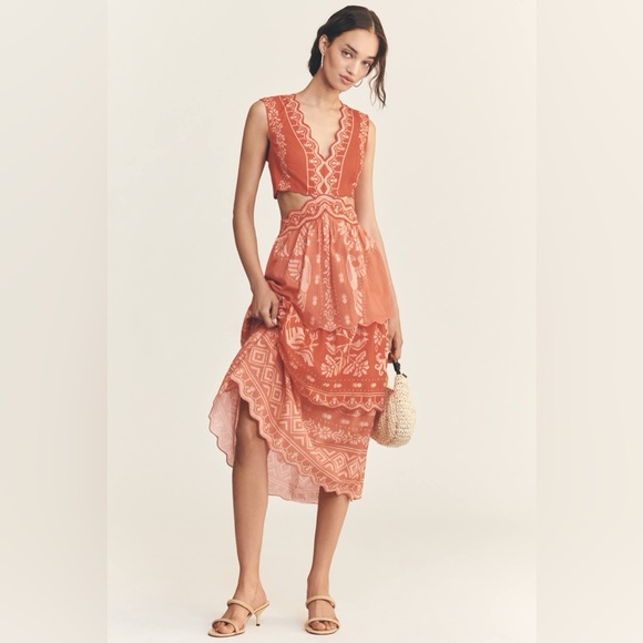 free people later days midi dress Free People Complete Me Midi – Pink & Navy Boutique